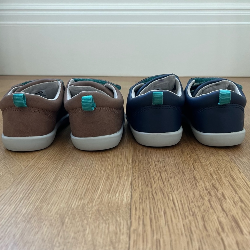 Ten Little Everyday Original Velcro Sneakers Bundle Of 2 Pairs Size Toddler 9 - Picture 5 of 7